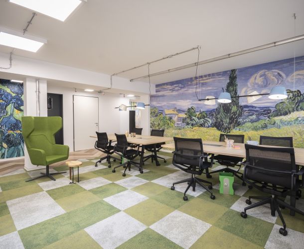 Coworking Essen Rüttenscheid ganzer Raum